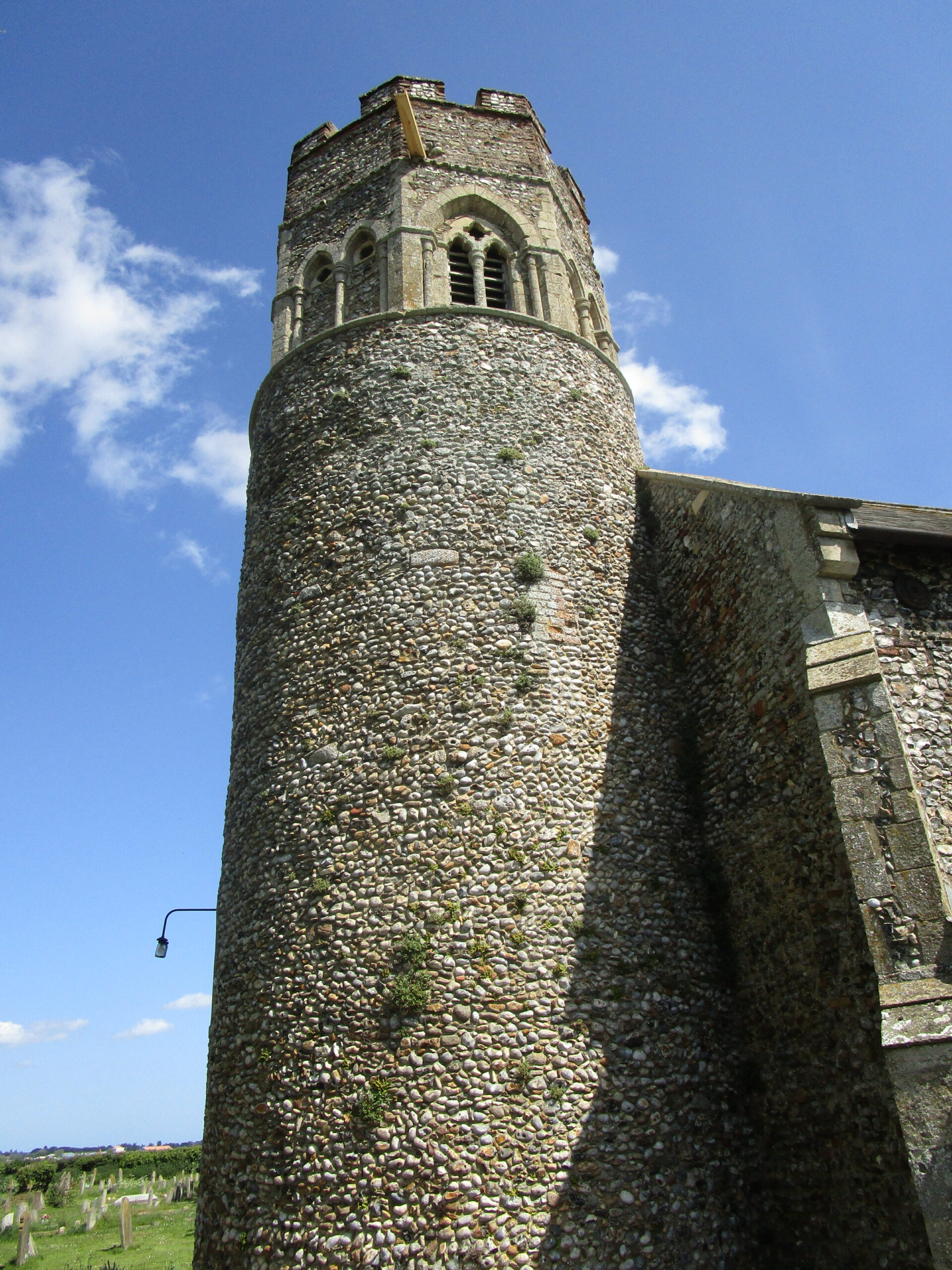 High Level Survey Reveals Crack In Tower From Top To Bottom Of