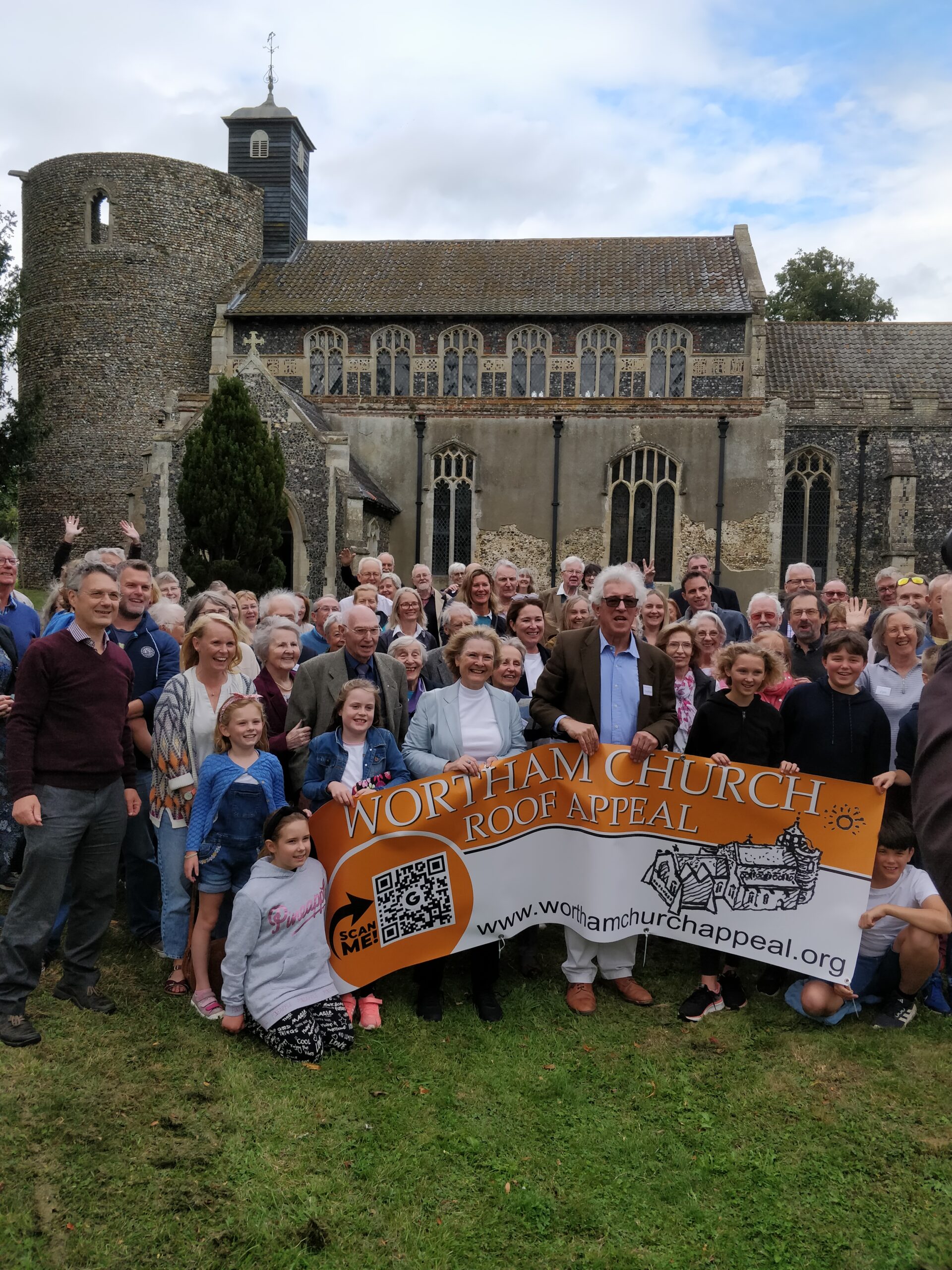 Wortham's Raise that Roof appeal launched with grand family tea party ...